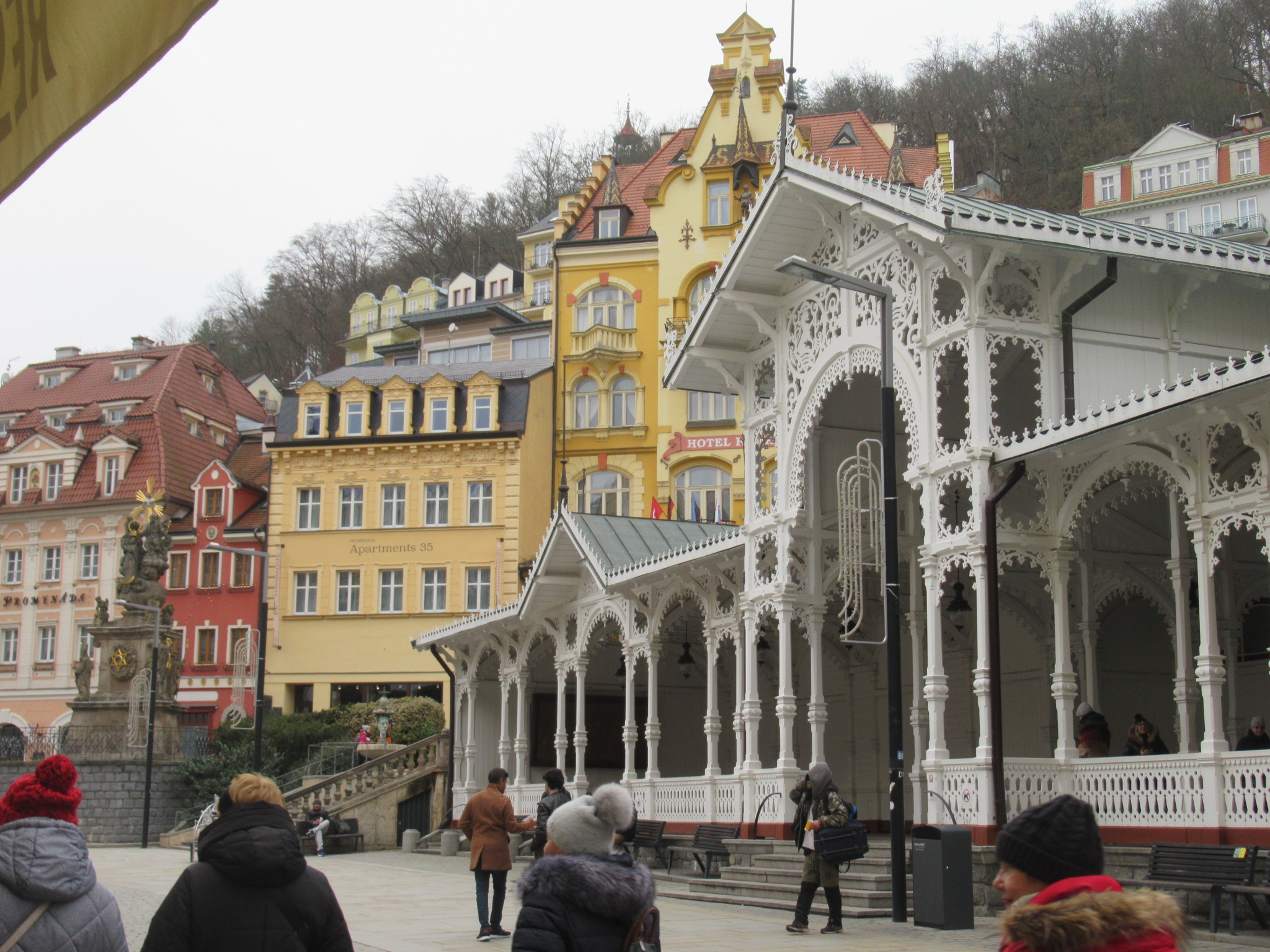 Karlovy Vary Lázeňská kolonáda